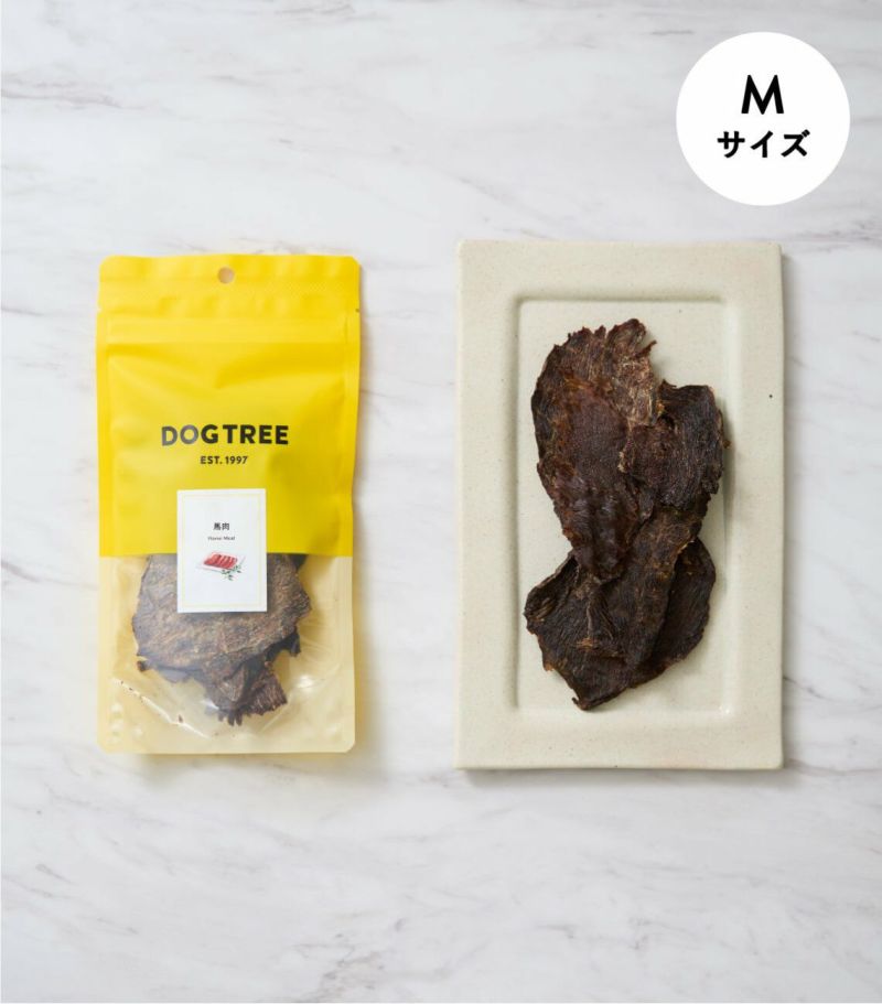 馬肉 M 約40g｜【国産・無添加】ドッグフード・犬のおやつ｜DOGTREE
