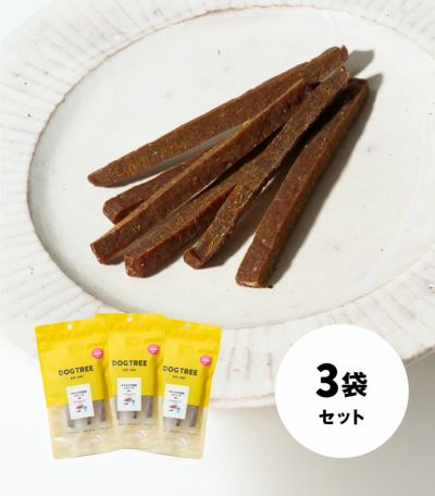 【3袋セット】やわらか乳酸菌スティック 鹿肉