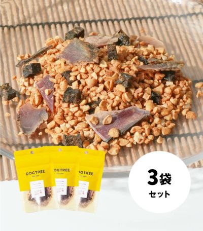【3袋セット】トッピングミックス かつお・納豆・牛レバー