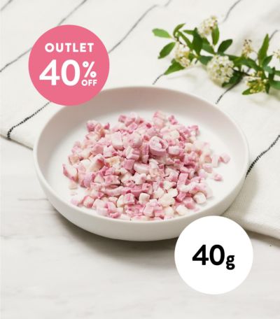 【アウトレット】米粉マーブルビッツ いちご＆鹿肉